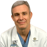 Smiling medical expert